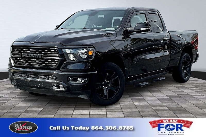 Used 2022  Ram 1500 Big Horn 4x2 Quad Cab 6'4" Box at The Gilstrap Family Dealerships near Easley, SC