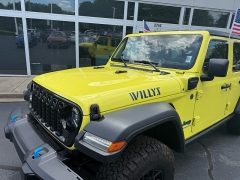 Used 2024  Jeep Wrangler 4xe Willys 4x4 at The Truck Farm near Easley&comma; SC