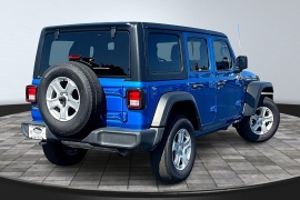 Used 2022  Jeep Wrangler Unlimited Sport S 4x4 at The Gilstrap Family Dealerships near Easley, SC