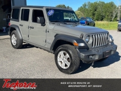 Used 2020 Jeep Wrangler Unlimited 4d SUV 4WD Sport S at Tecforce Automotive near Bridgeport, NY