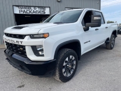 Used 2021  Chevrolet Silverado 2500HD 4WD Crew Cab 159" Custom Gas at Tecforce Automotive near Bridgeport&comma; NY