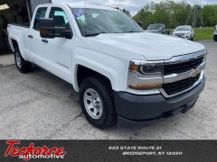 Used 2018 Chevrolet Silverado 1500 4WD Double Cab Work Truck at Tecforce Automotive near Bridgeport, NY