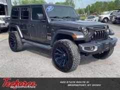 Used 2018 Jeep Wrangler Unlimited 4d SUV 4WD Sahara at Tecforce Automotive near Bridgeport, NY