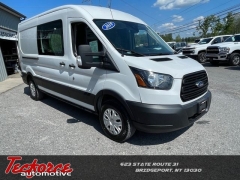Used 2019 Ford Transit 250 Cargo Van Med Roof Van LWB at Tecforce Automotive near Bridgeport, NY