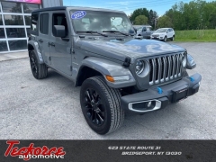 Used 2023 Jeep Wrangler 4xe Sahara 4x4 at Tecforce Automotive near Bridgeport, NY