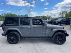 Used 2023 Jeep Wrangler 4xe Sahara 4x4 at Tecforce Automotive near Bridgeport, NY