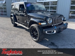 Used 2023 Jeep Wrangler 4xe Sahara 4x4 at Tecforce Automotive near Bridgeport, NY