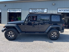 Used 2017  Jeep Wrangler Unlimited 4d Convertible Sport Willys Wheeler at Tecforce Automotive near Bridgeport&comma; NY