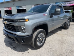 Used 2024 Chevrolet Silverado 2500HD 4WD Crew Cab 159" Custom Gas at Tecforce Automotive near Bridgeport, NY