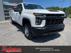 Used 2021 Chevrolet Silverado 2500HD 4WD Crew Cab 172" Work Truck Gas at Tecforce Automotive near Bridgeport, NY