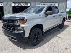 Used 2021  Chevrolet Silverado 1500 4WD Crew Cab 147" Custom Trail Boss at Tecforce Automotive near Bridgeport&comma; NY