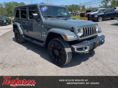 Used 2024 Jeep Wrangler 4xe Sahara 4x4 at Tecforce Automotive near Bridgeport, NY