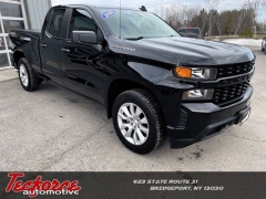 Used 2020  Chevrolet Silverado 1500 4WD Double Cab Custom at Tecforce Automotive near Bridgeport&comma; NY