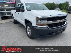 Used 2018 Chevrolet Silverado 1500 4WD Double Cab Work Truck at Tecforce Automotive near Bridgeport, NY