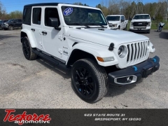 Used 2023 Jeep Wrangler 4xe Sahara 4x4 at Tecforce Automotive near Bridgeport, NY