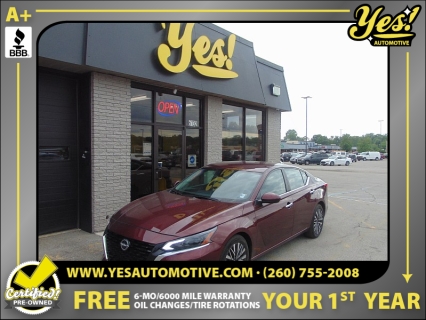Used 2023 Nissan Altima 2.5 SV Sedan at Yes Automotive near Fort Wayne, IN