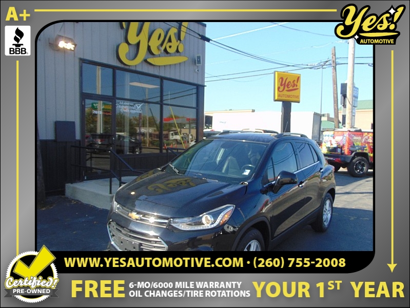 Used 2017  Chevrolet Trax 4d SUV FWD LT at Yes Automotive near Fort Wayne, IN