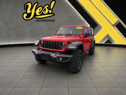 Used 2025 Jeep Wrangler Rubicon X 4 Door 4x4 at Yes Automotive near Fort Wayne, IN