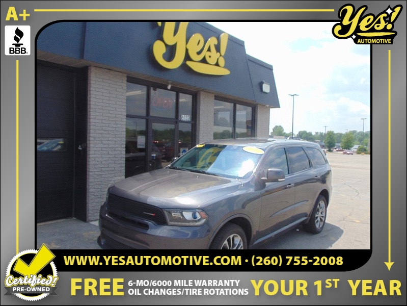 Used 2019  Dodge Durango 4d SUV AWD GT Plus at Yes Automotive near Fort Wayne, IN