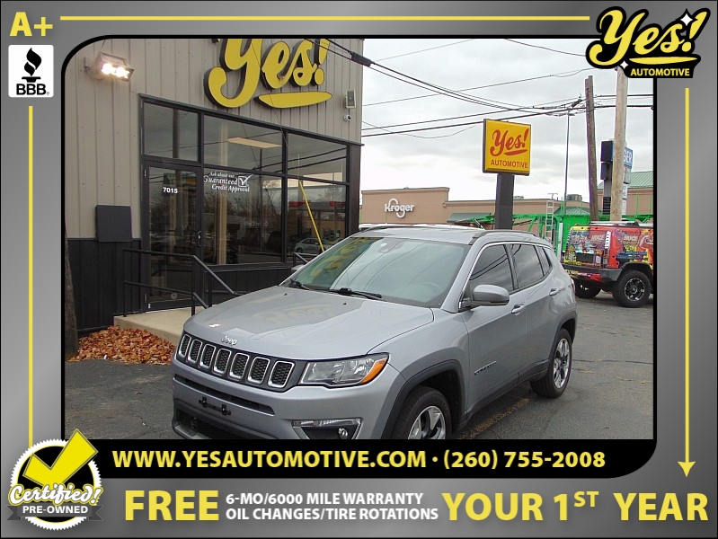 Used 2021  Jeep Compass Limited 4x4 at Yes Automotive near Fort Wayne, IN