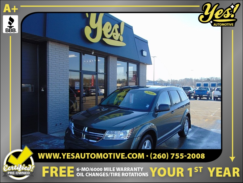 Used 2016  Dodge Journey 4d SUV FWD SE at Yes Automotive near Fort Wayne, IN