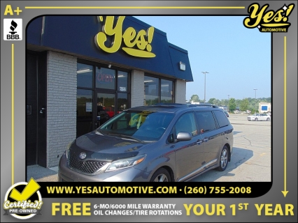 Used 2017 Toyota Sienna 4d Wagon SE Premium at Yes Automotive near Fort Wayne, IN