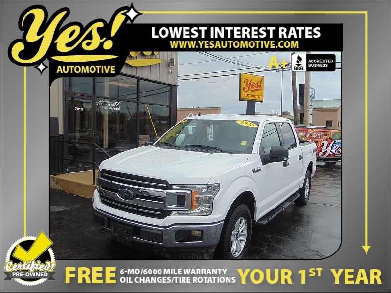 Used 2020  Ford F-150 4WD SuperCrew XLT 5 1/2 at Yes Automotive near Fort Wayne, IN