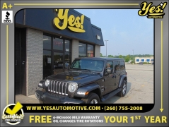 Used 2020 Jeep Wrangler Unlimited 4d SUV 4WD Sahara Altitude at Yes Automotive near Fort Wayne, IN