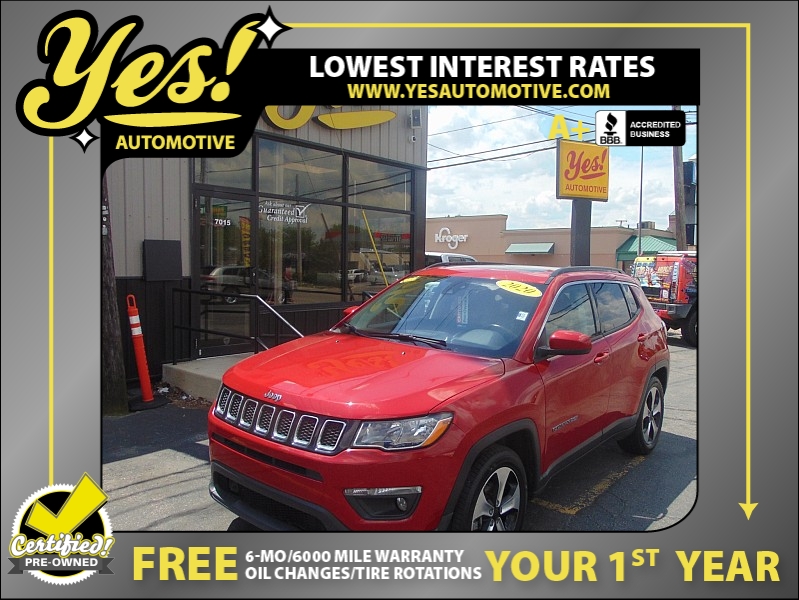 Used 2020  Jeep Compass 4d SUV FWD Latitude Altitude at Yes Automotive near Fort Wayne, IN