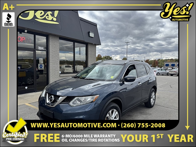 Used 2015  Nissan Rogue 4d SUV AWD SV at Yes Automotive near Fort Wayne, IN