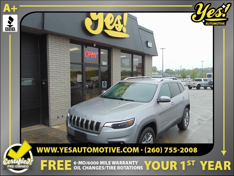 Used 2019  Jeep Cherokee 4d SUV 4WD Latitude Plus 2.4L at Yes Automotive near Fort Wayne, IN