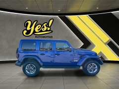 Used 2020  Jeep Wrangler Unlimited 4d SUV 4WD Sahara at Yes Automotive near Fort Wayne&comma; IN