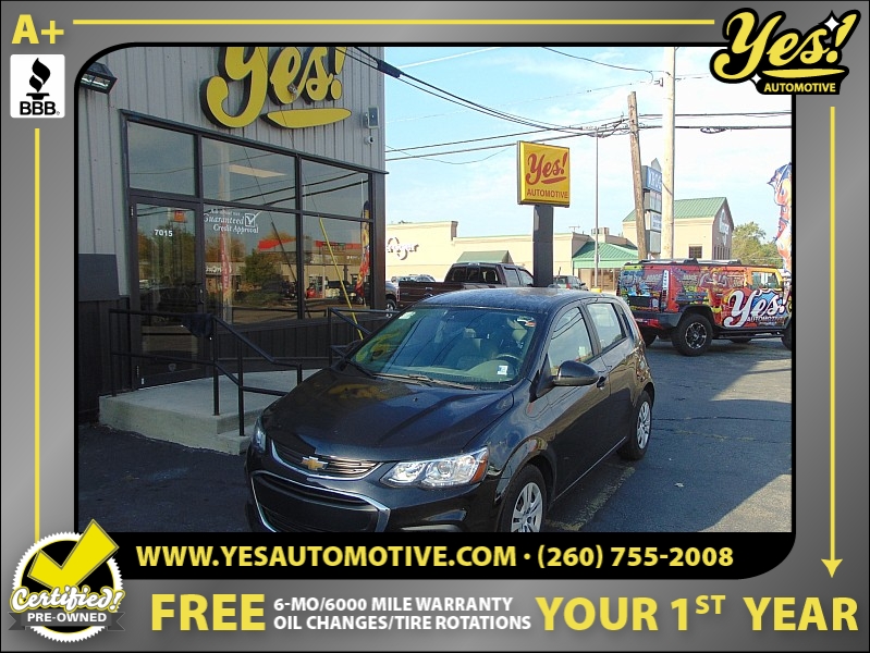 Used 2020  Chevrolet Sonic 4d Hatchback LT w/1FL at Yes Automotive near Fort Wayne, IN