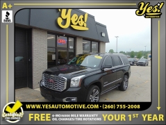 Used 2018 GMC Yukon 4d SUV 4WD Denali at Yes Automotive near Fort Wayne, IN