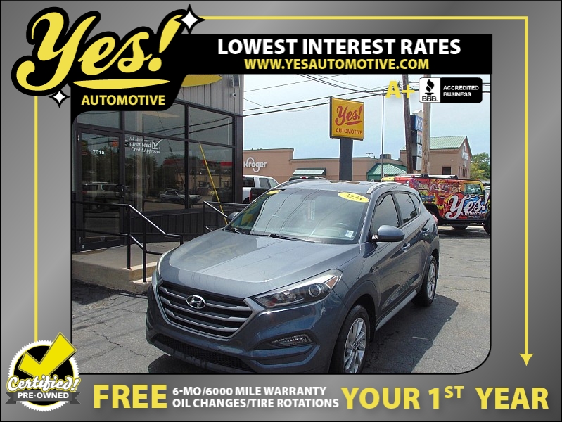 Used 2018  Hyundai Tucson 4d SUV FWD SEL at Yes Automotive near Fort Wayne, IN