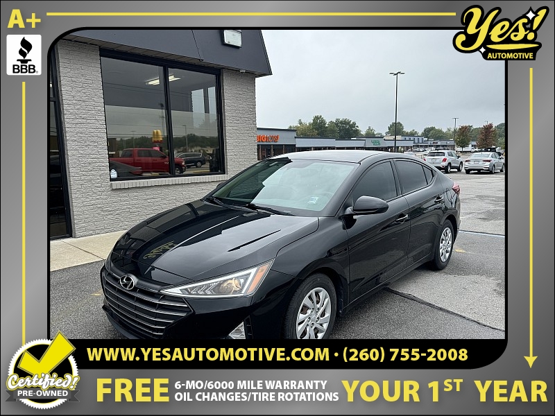 Used 2020  Hyundai Elantra 4d Sedan SE at Yes Automotive near Fort Wayne, IN