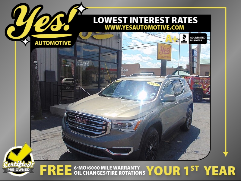 Used 2019  GMC Acadia 4d SUV FWD SLT-1 V6 at Yes Automotive near Fort Wayne, IN