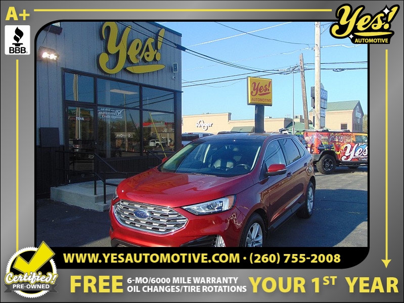 Used 2019  Ford Edge 4d SUV AWD SEL at Yes Automotive near Fort Wayne, IN