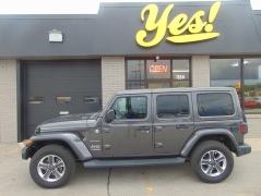 Used 2020 Jeep Wrangler Unlimited 4d SUV 4WD Sahara Altitude at Yes Automotive near Fort Wayne, IN
