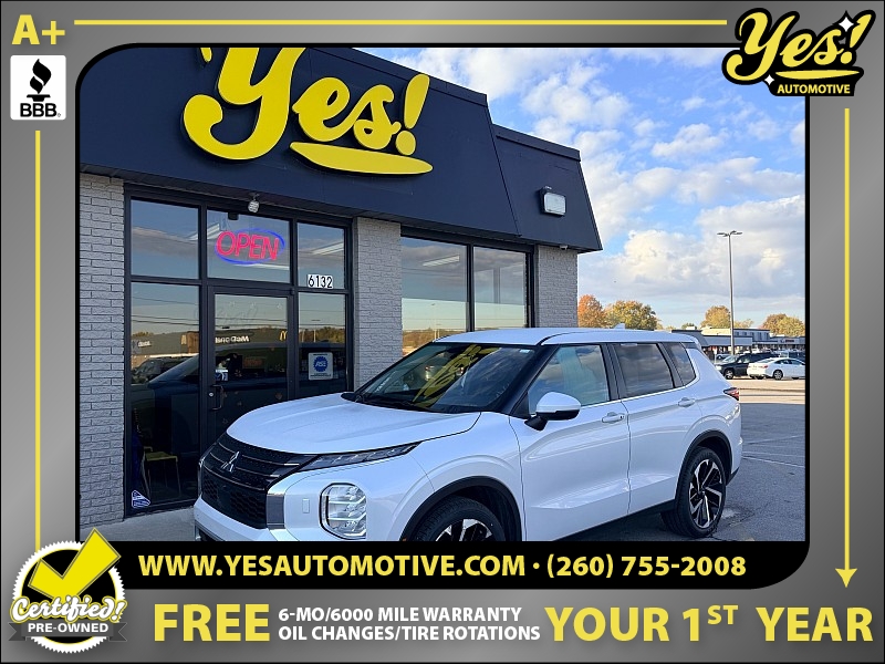 Used 2024  Mitsubishi Outlander SE S-AWC at Yes Automotive near Fort Wayne, IN