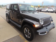 Used 2020 Jeep Wrangler Unlimited 4d SUV 4WD Sahara Altitude at Yes Automotive near Fort Wayne, IN