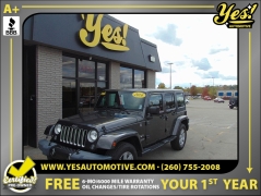 2016 Jeep Wrangler Unlimited 4d Convertible Sahara at Yes Automotive near Fort Wayne, IN