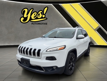 Used 2017 Jeep Cherokee 4d SUV FWD Limited V6 at Yes Automotive near Fort Wayne, IN