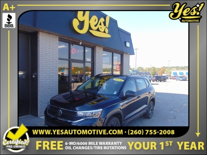 Used 2024 Volkswagen Taos S FWD at Yes Automotive near Fort Wayne, IN