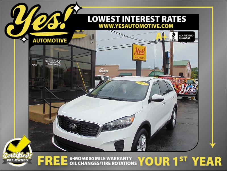 Used 2020  Kia Sorento 4d SUV FWD LX V6 at Yes Automotive near Fort Wayne, IN