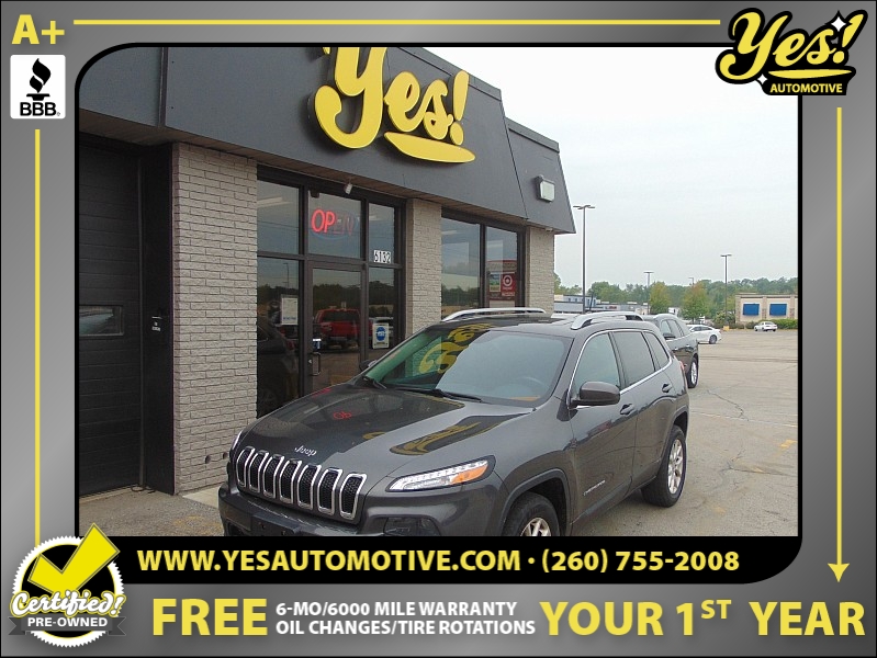 Used 2016 Jeep Cherokee 4d SUV 4WD Latitude at Yes Automotive near Fort Wayne, IN