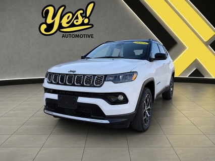 Used 2025 Jeep Compass Limited 4x4 at Yes Automotive near Fort Wayne, IN