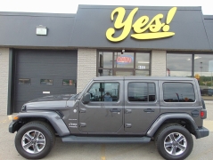 Used 2020 Jeep Wrangler Unlimited 4d SUV 4WD Sahara Altitude at Yes Automotive near Fort Wayne, IN