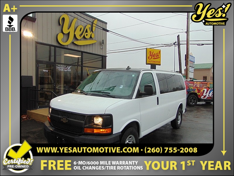 Used 2017  Chevrolet Express Wagon 2500 Wagon LS at Yes Automotive near Fort Wayne, IN