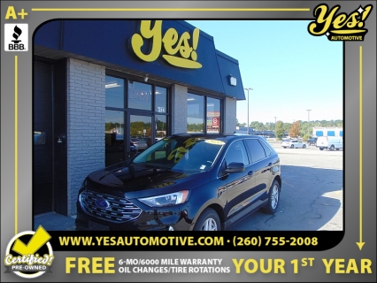 Used 2022 Ford Edge SEL AWD at Yes Automotive near Fort Wayne, IN